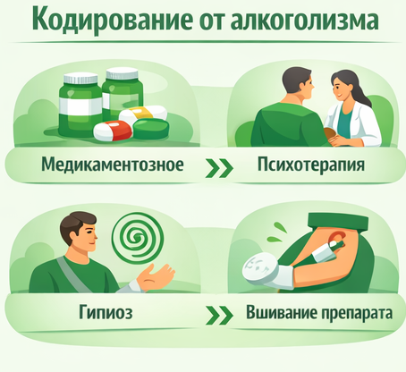 кодирование от алкоголизма в Петергофе Санати